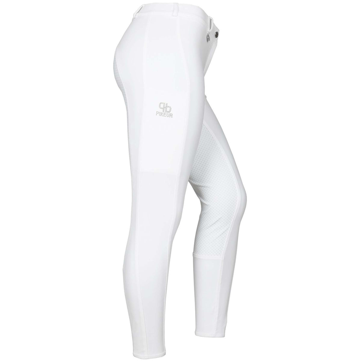 Pikeur Pantaloni da Equitazione Vally Full Grip Bianco