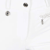 Pikeur Pantaloni da Equitazione Vally Full Grip Bianco
