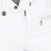 Pikeur Pantaloni da Equitazione Vally Full Grip Bianco