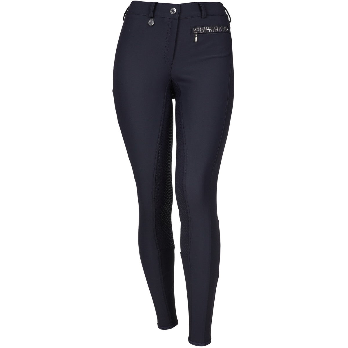 Pikeur Pantaloni da Equitazione Vally Full Grip Blu notte