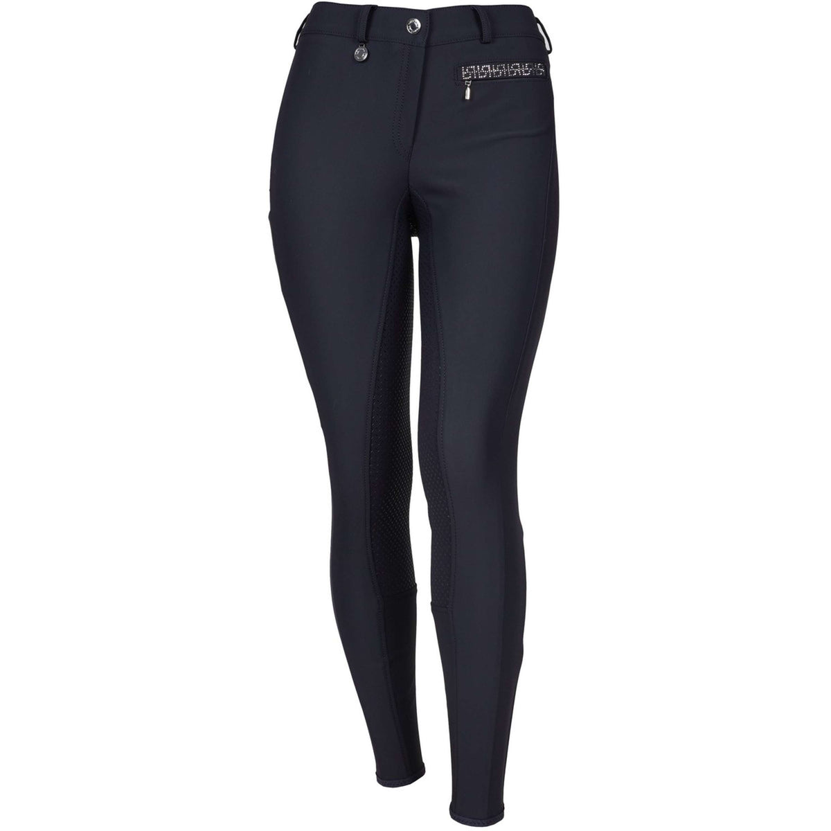 Pikeur Pantaloni da Equitazione Vally Full Grip Blu notte