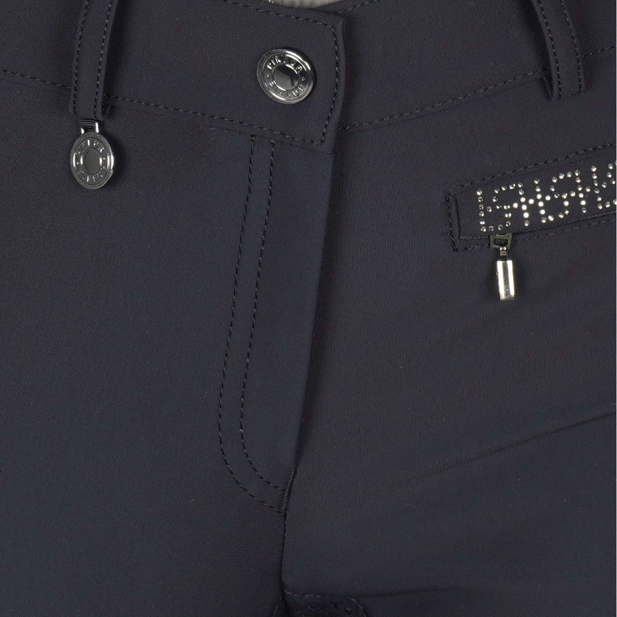 Pikeur Pantaloni da Equitazione Vally Full Grip Blu notte