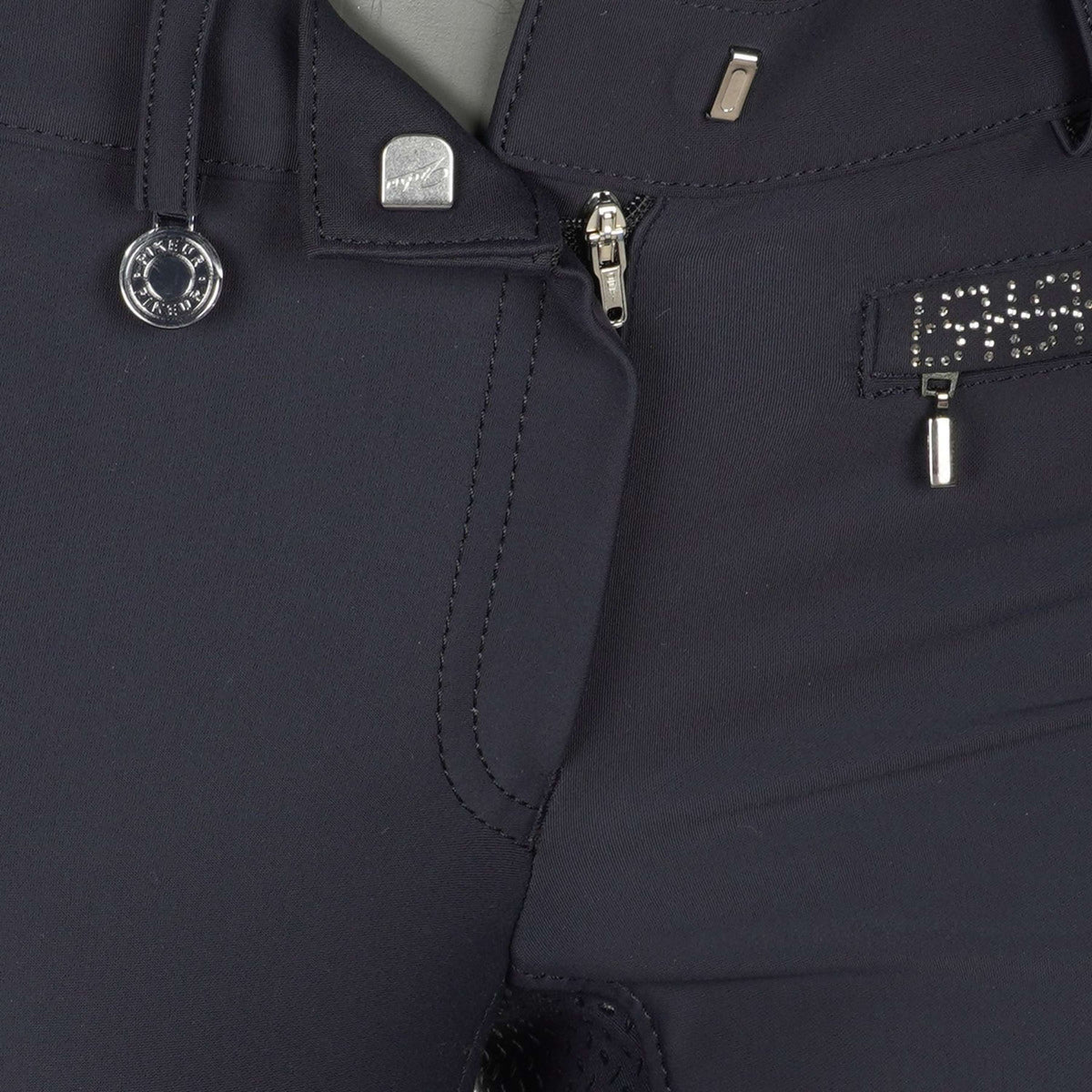 Pikeur Pantaloni da Equitazione Vally Full Grip Blu notte