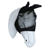 EQUITHÈME Maschera per Mosche Anti-UV RipStop Nero