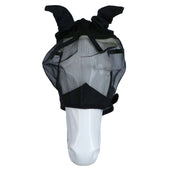 EQUITHÈME Maschera per Mosche Anti-UV RipStop Nero
