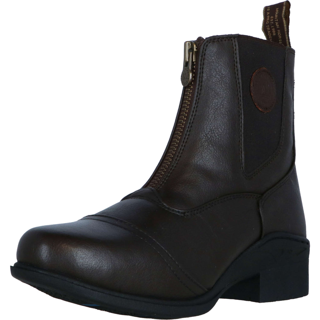 Mountain Horse Stivaletti Veganza Zip Paddock Marrone