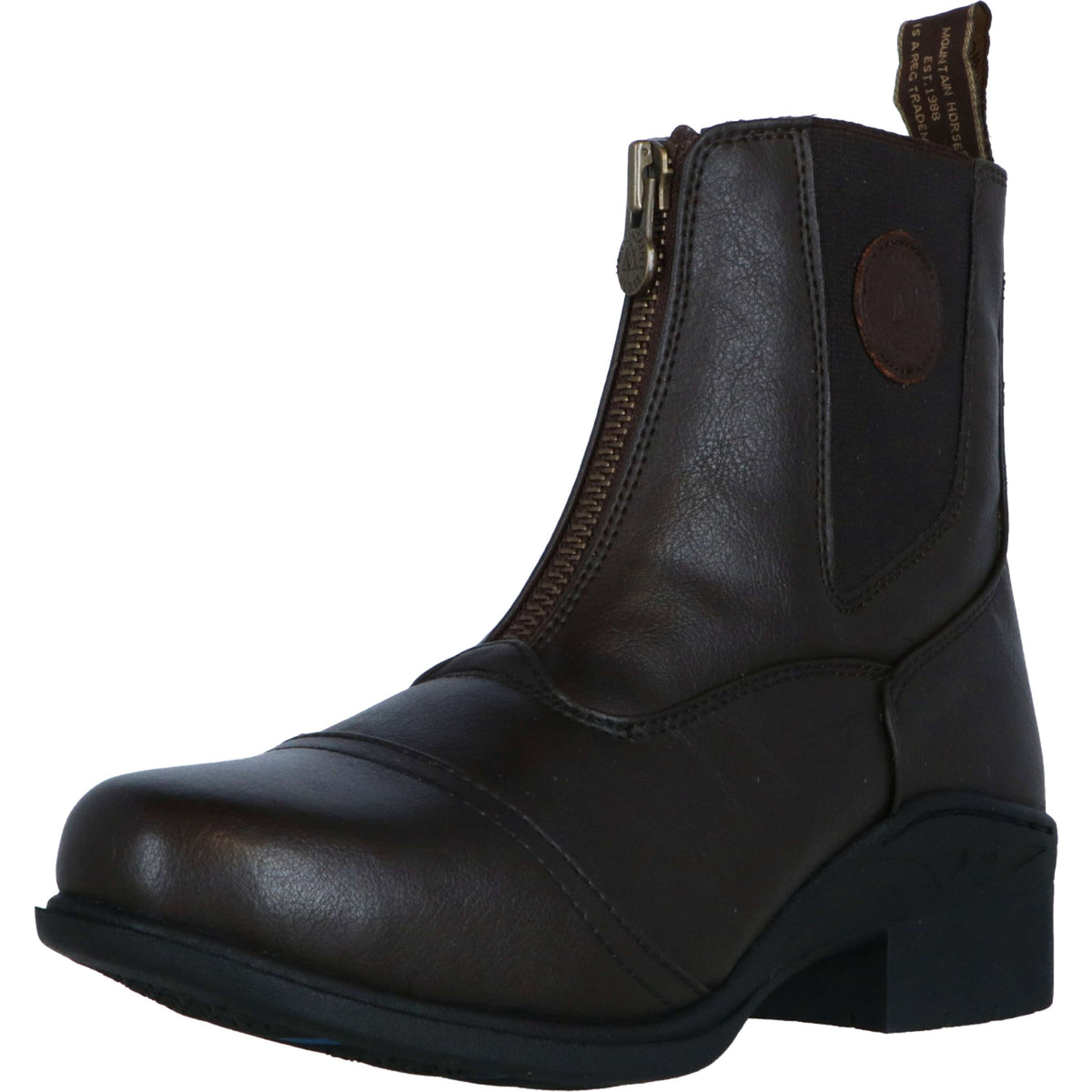 Mountain Horse Stivaletti Veganza Zip Paddock Marrone