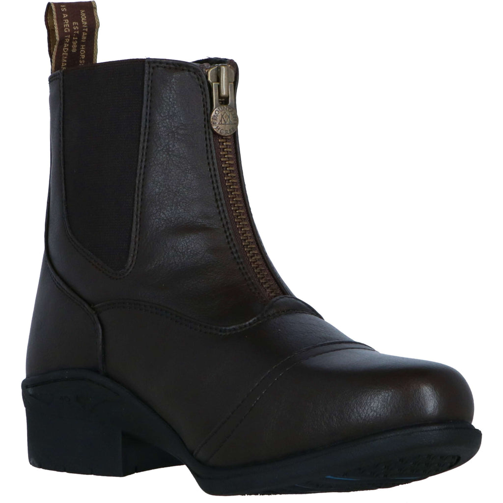 Mountain Horse Stivaletti Veganza Zip Paddock Marrone
