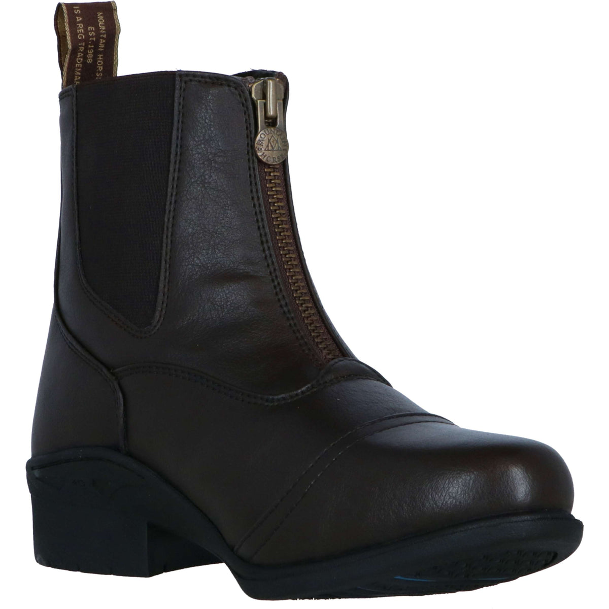 Mountain Horse Stivaletti Veganza Zip Paddock Marrone