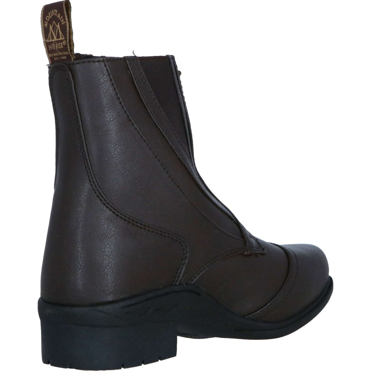 Mountain Horse Stivaletti Veganza Side Zip Paddock Marrone
