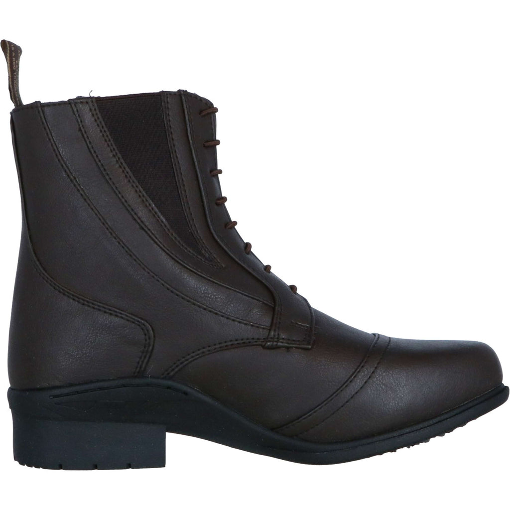 Mountain Horse Stivaletti Veganza Side Zip Paddock Marrone