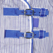 Weatherbeeta Coperta Antimosche Comfitec Ripshield Plus Combo Neck Bianco/Blu