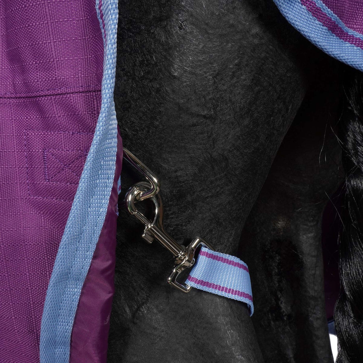 Weatherbeeta Coperta Invernale Comfitec Essential Standard Neck Lite Viola/Blu