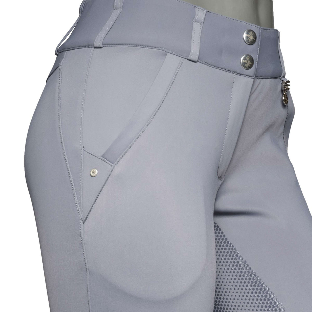 Fair Play Pantaloni da Equitazione Jasmine Blu acciaio