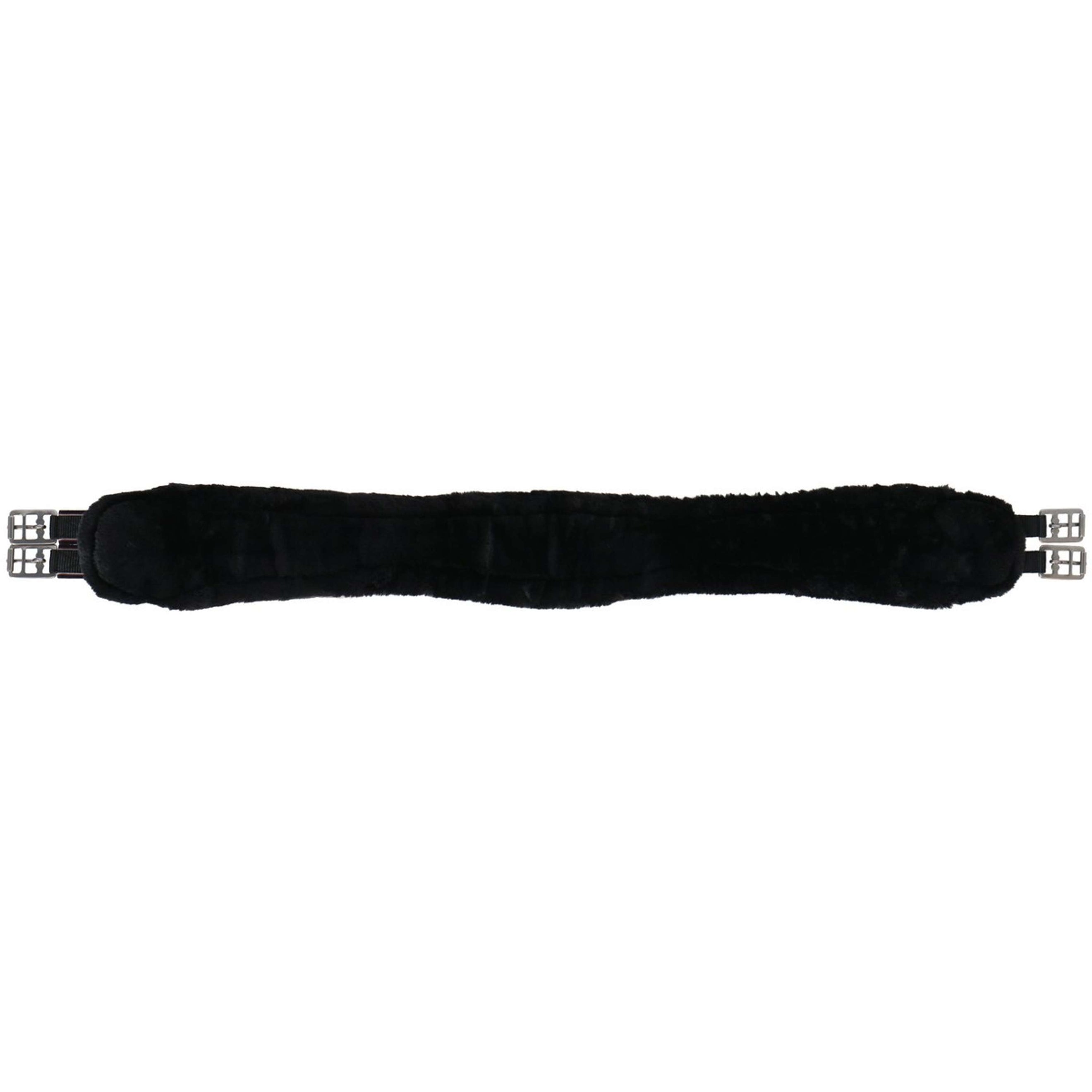 Covalliero Sottopancia Faux Fur Lungo Nero