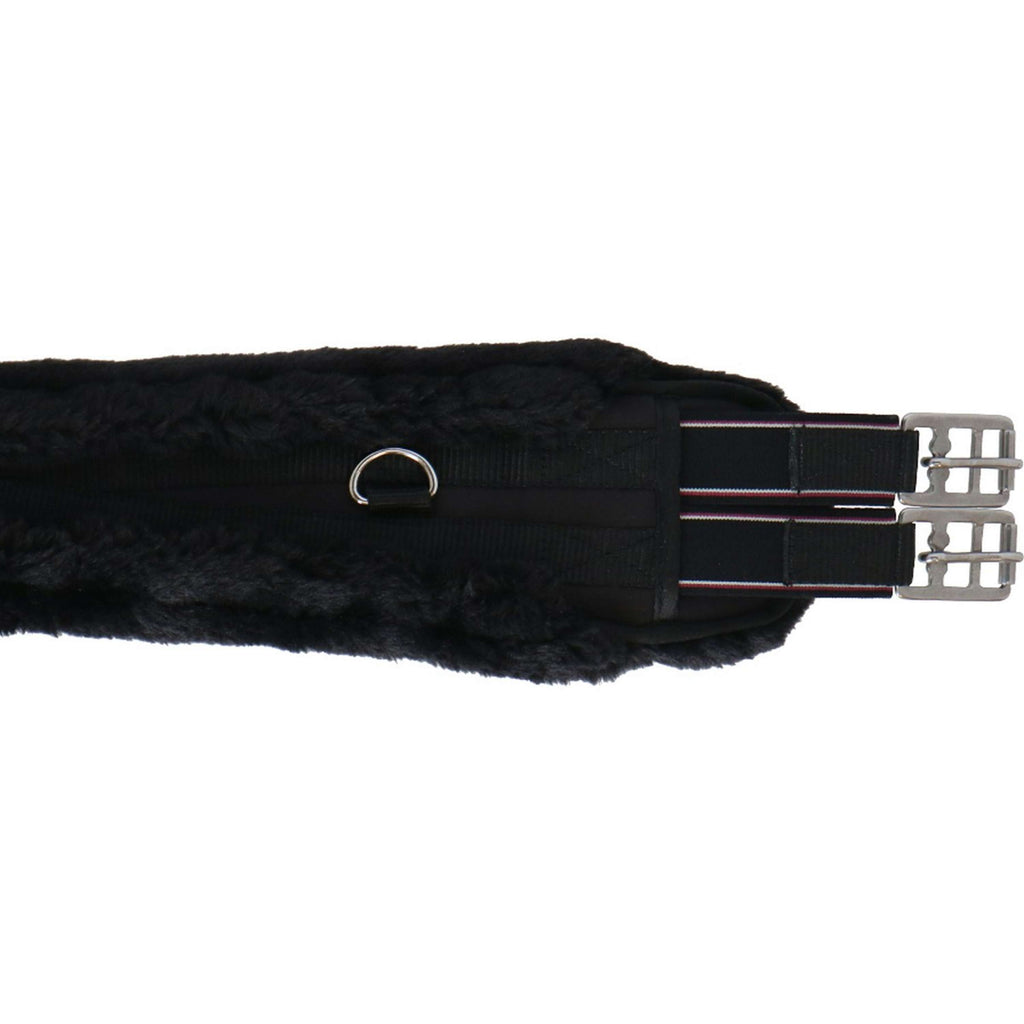 Covalliero Sottopancia Faux Fur Lungo Nero