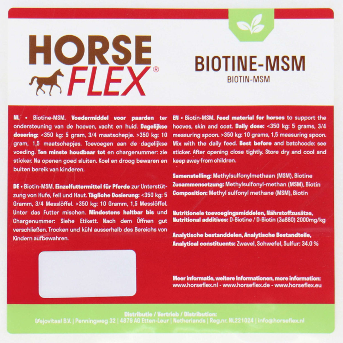Horseflex Biotina-MSM