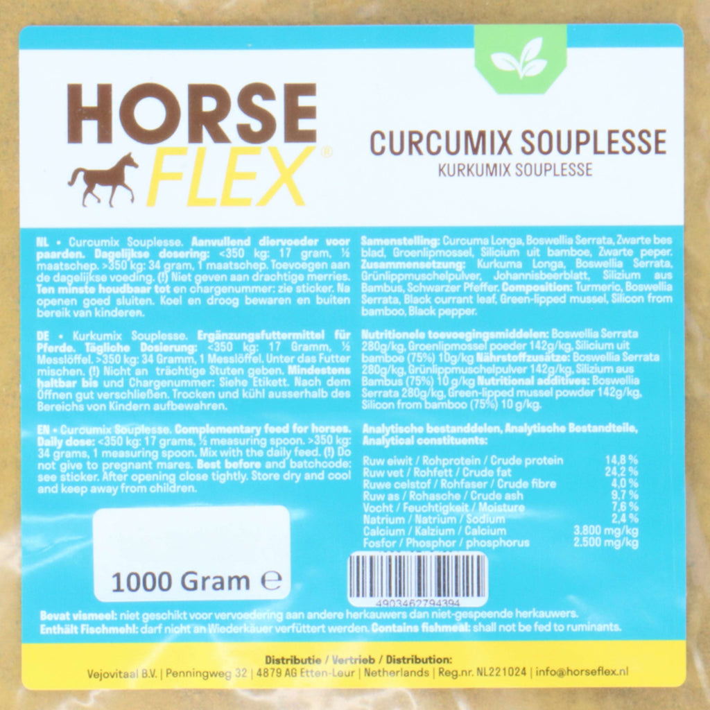 Horseflex Flessibilità di Curcumix