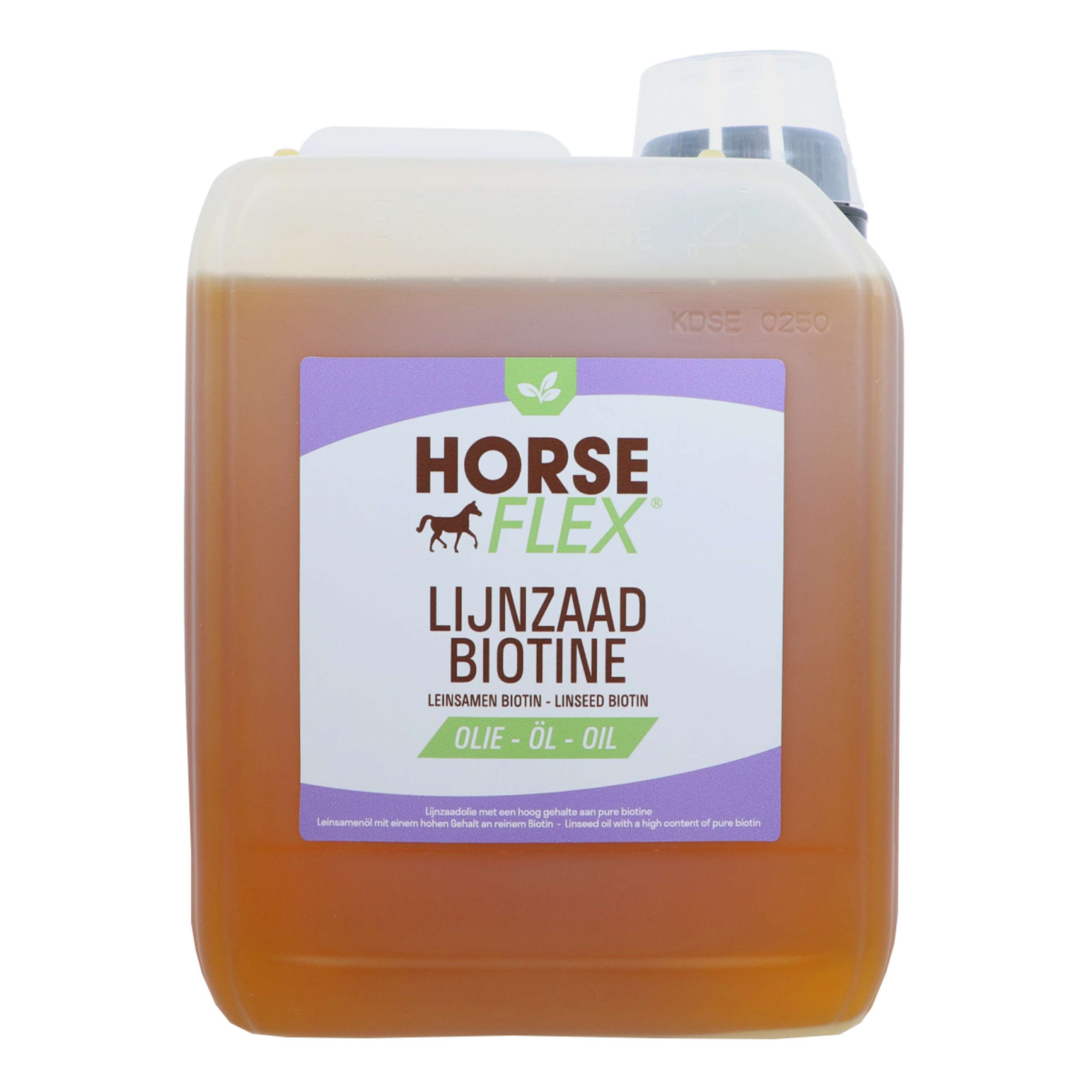 Horseflex Olio di biotina di semi di lino