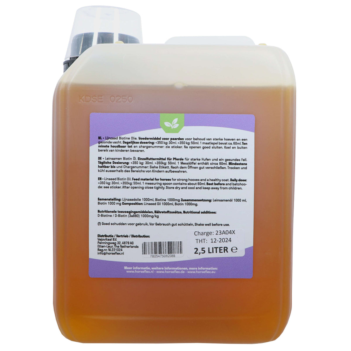 Horseflex Olio di biotina di semi di lino