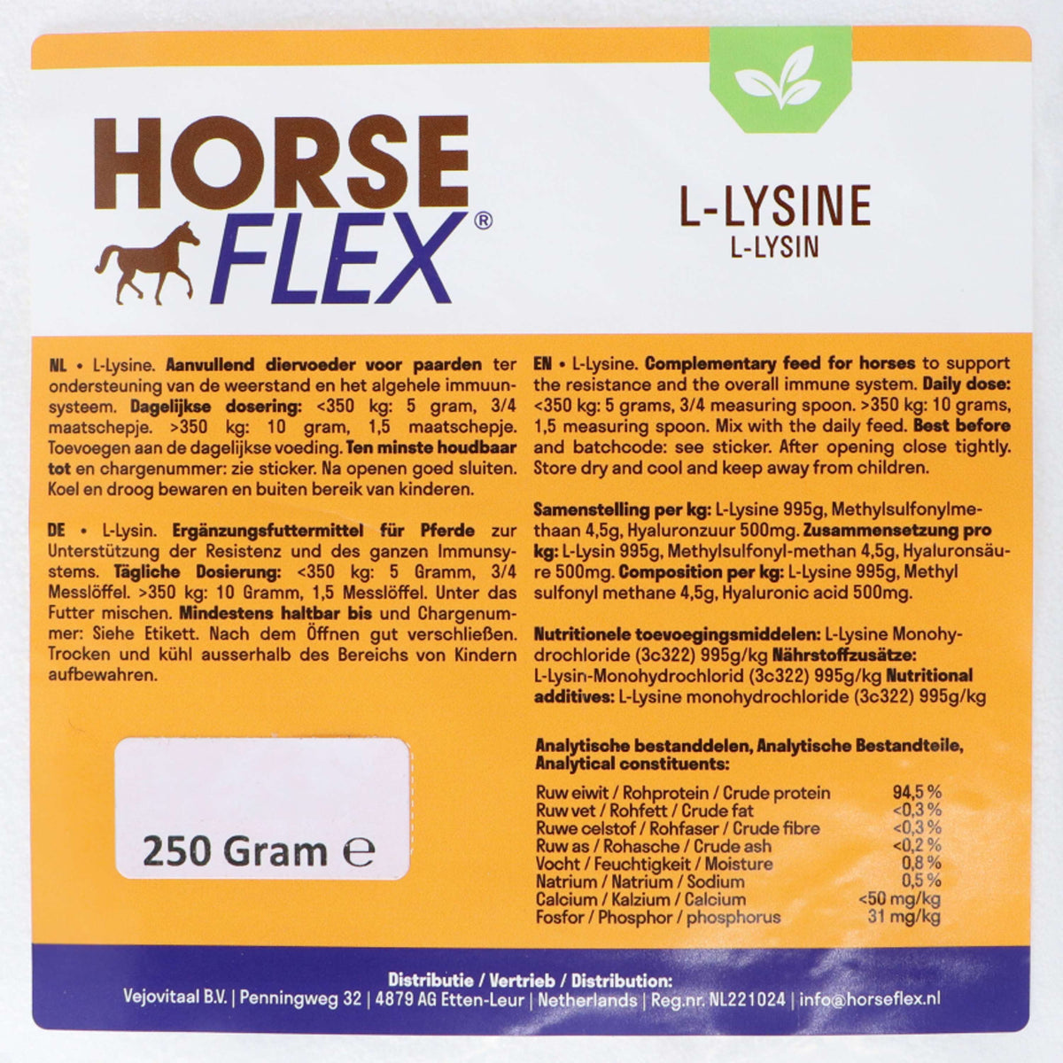 HorseFlex L-Lysine Ricarica