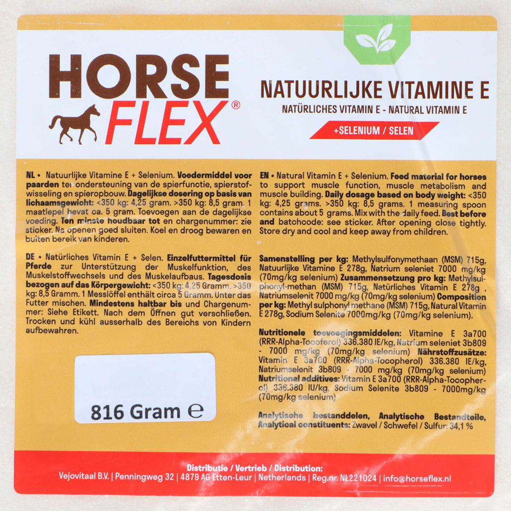 Horseflex Vitamina E naturale + Selenio