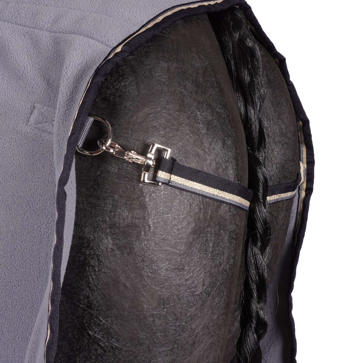 Eskadron Coperta in Pile Contrast Ashblue