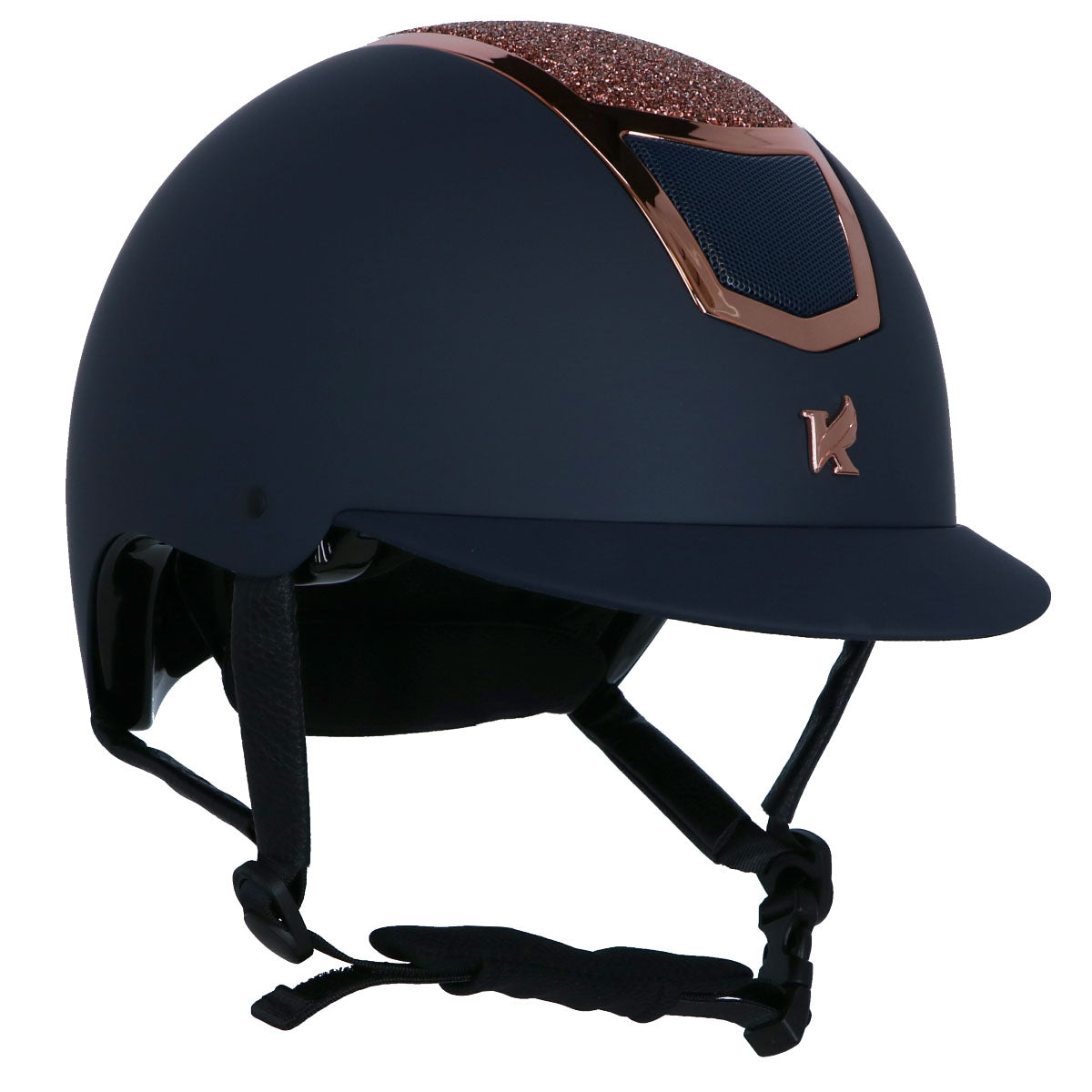 Karben by Shires Cap Valentina Blu marino/Oro rosa