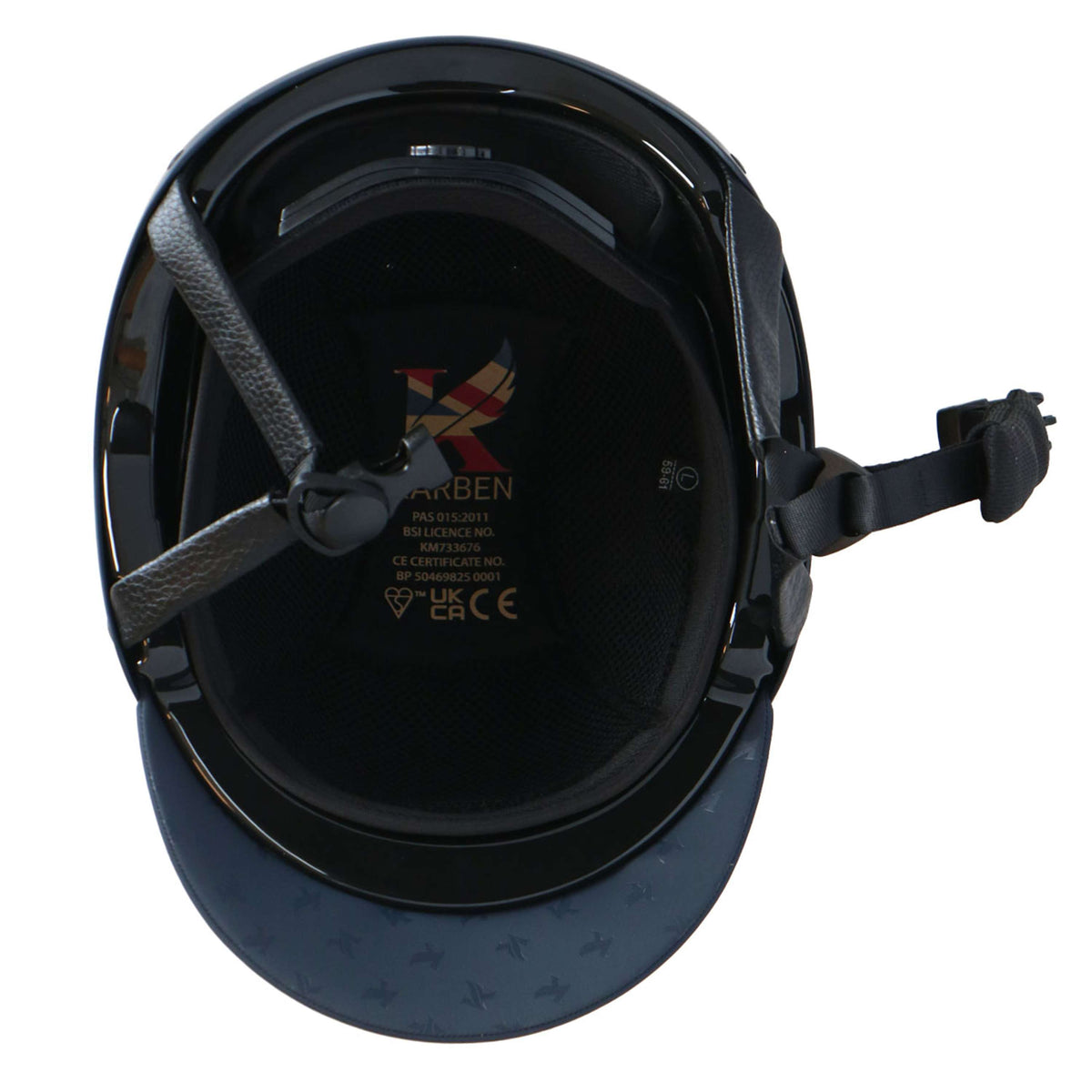 Karben by Shires Cap Valentina Blu marino/Oro rosa