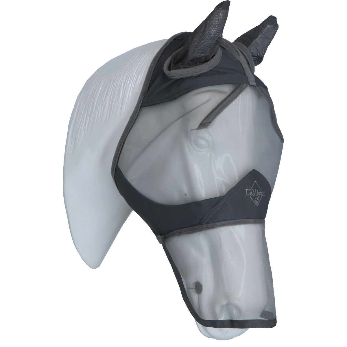 LeMieux Maschera per Mosche ArmourShield Pro Full Grigio