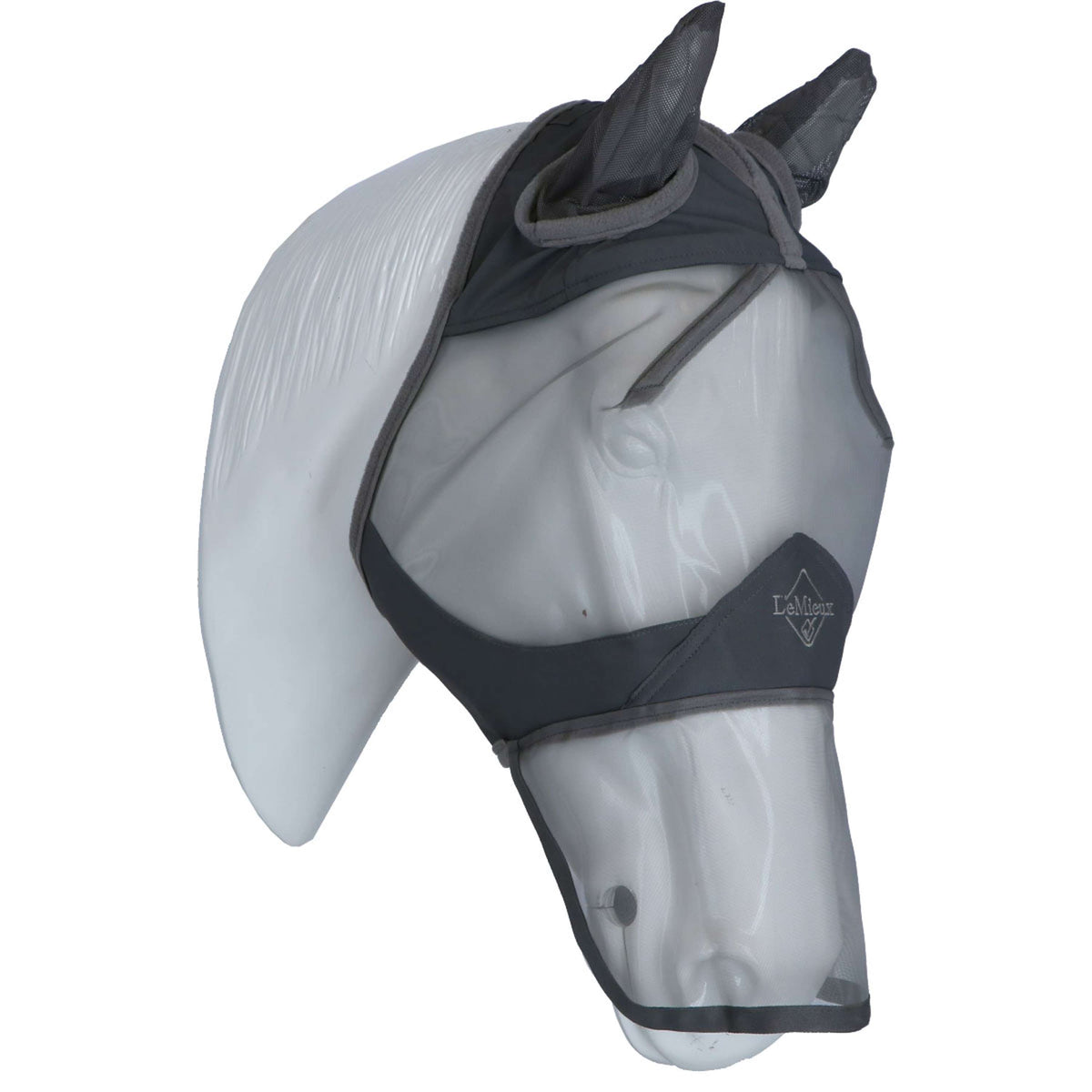 LeMieux Maschera per Mosche ArmourShield Pro Full Grigio