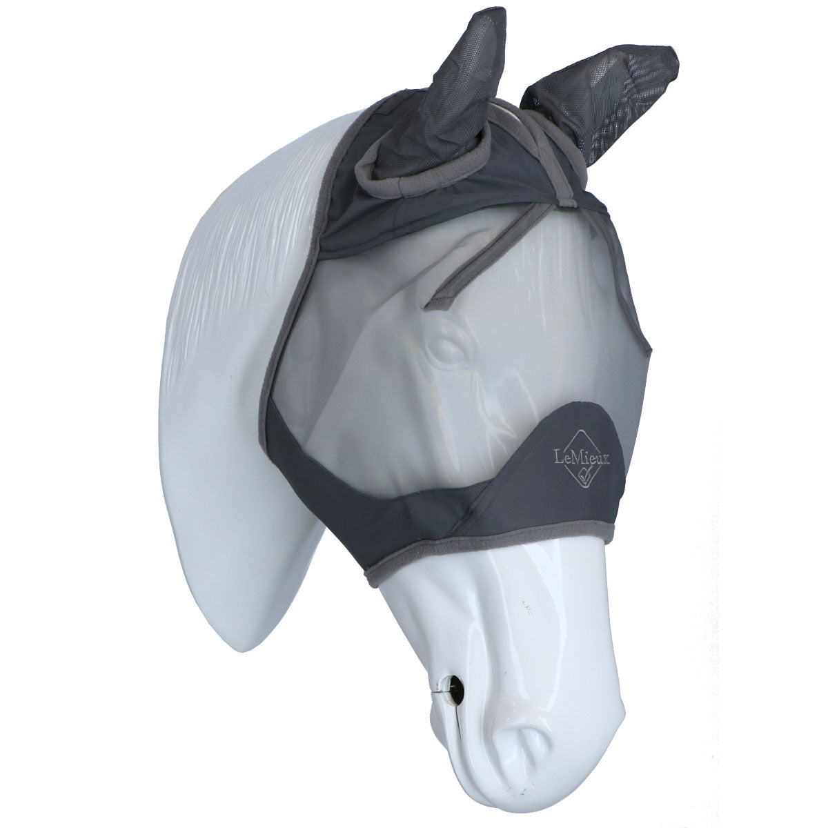 LeMieux Maschera per Mosche ArmourShield Pro Half Grigio