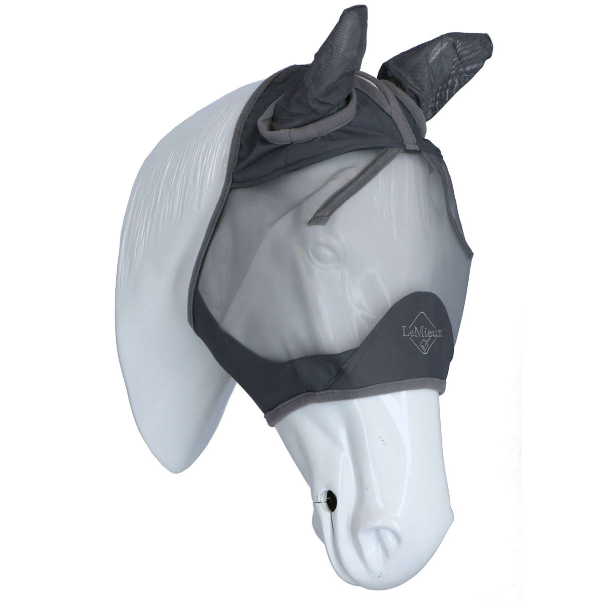 LeMieux Maschera per Mosche ArmourShield Pro Half Grigio