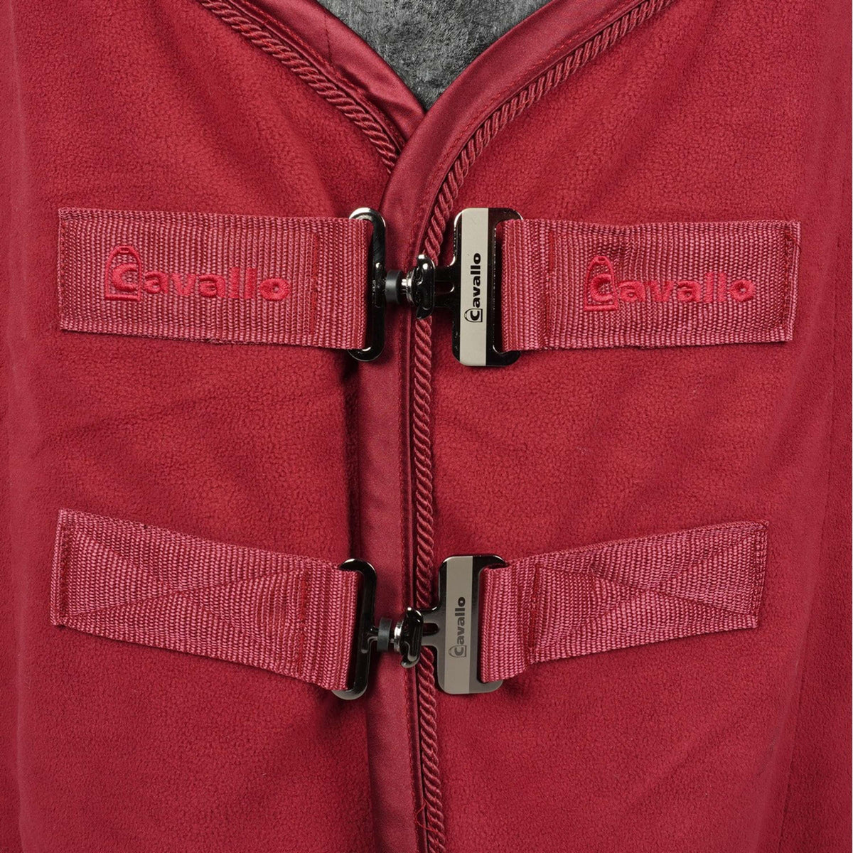 Cavallo Coperta in Pile CavaJoana Rosso scuro