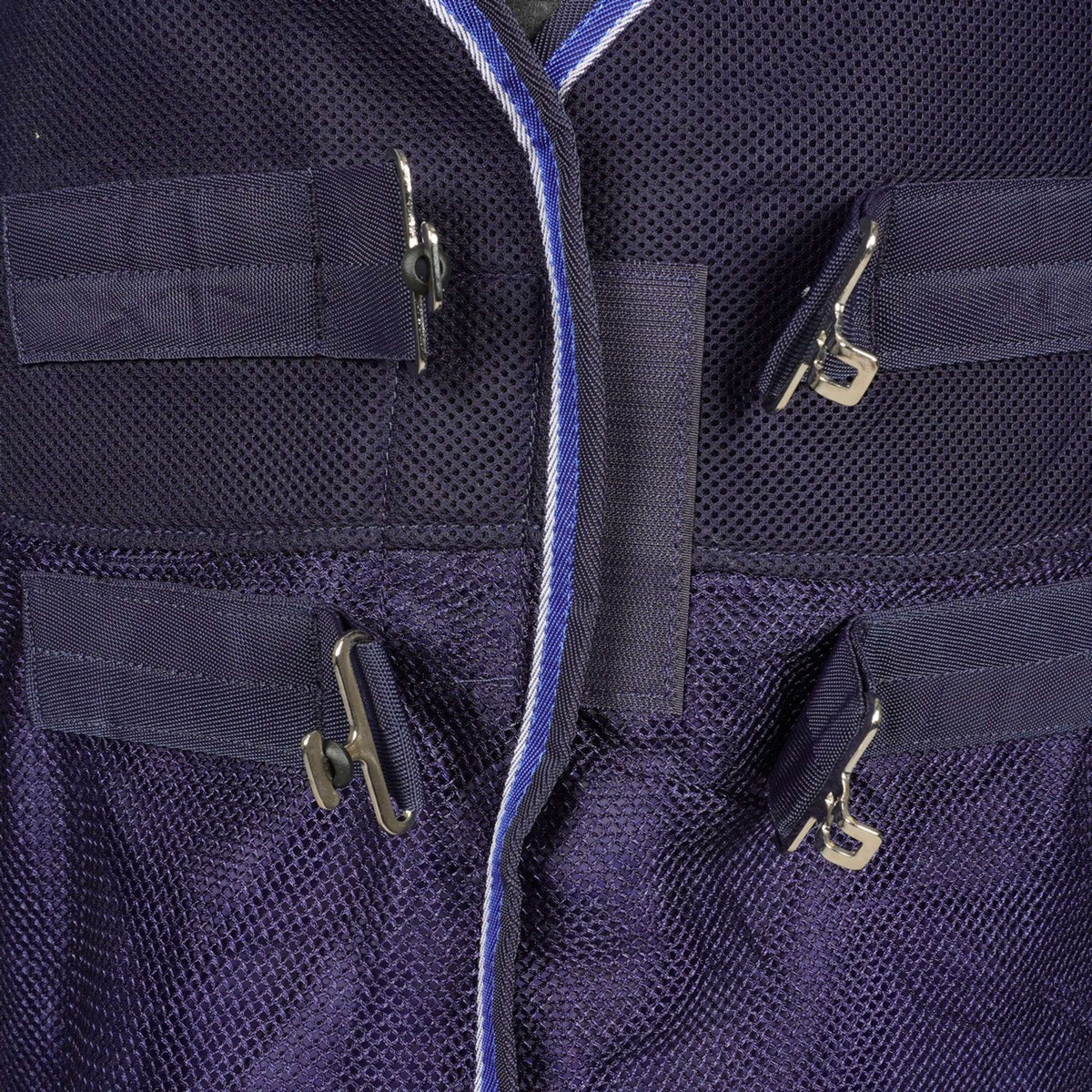 EQUITHÈME Coperta Antimosche Classic 3D Mesh Navy