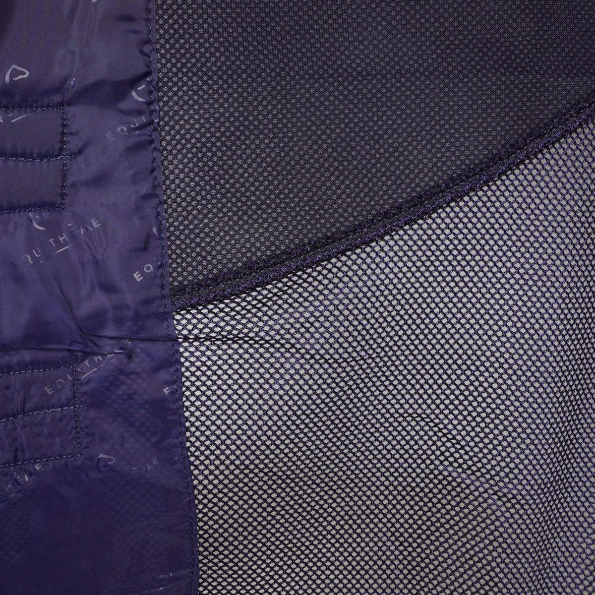 EQUITHÈME Coperta Antimosche Classic 3D Mesh Navy