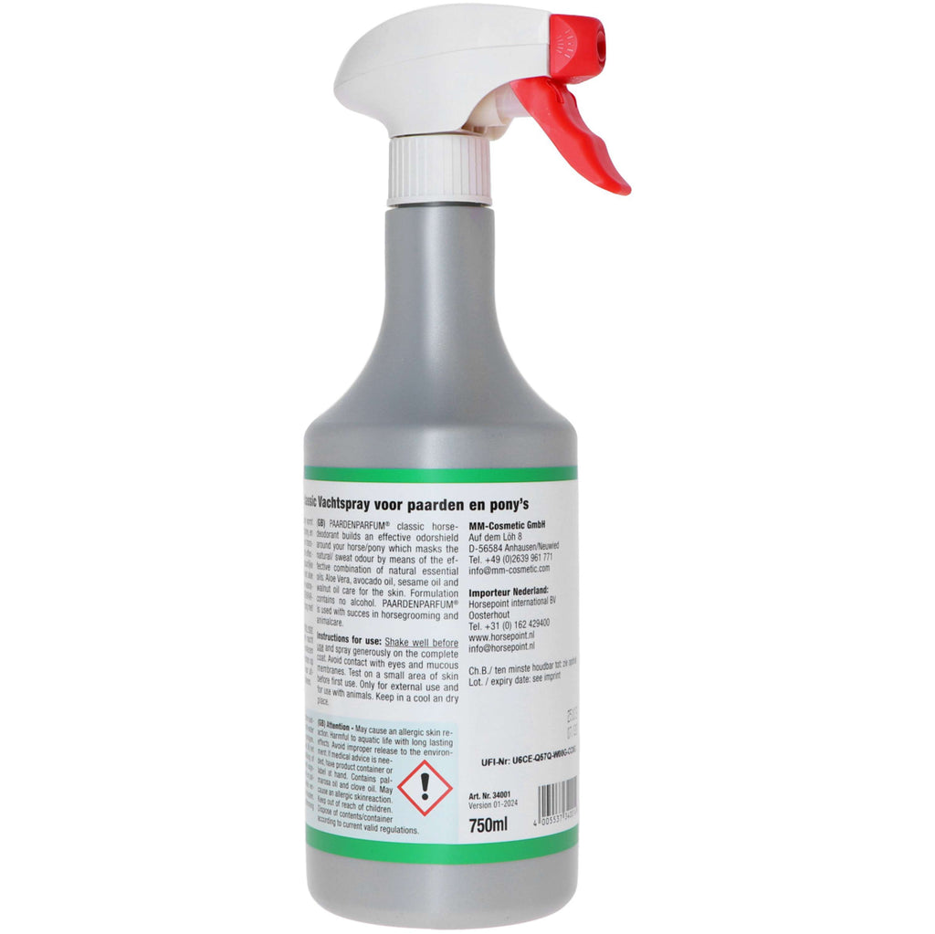 PaardenParfum Spray per il mantello Classico