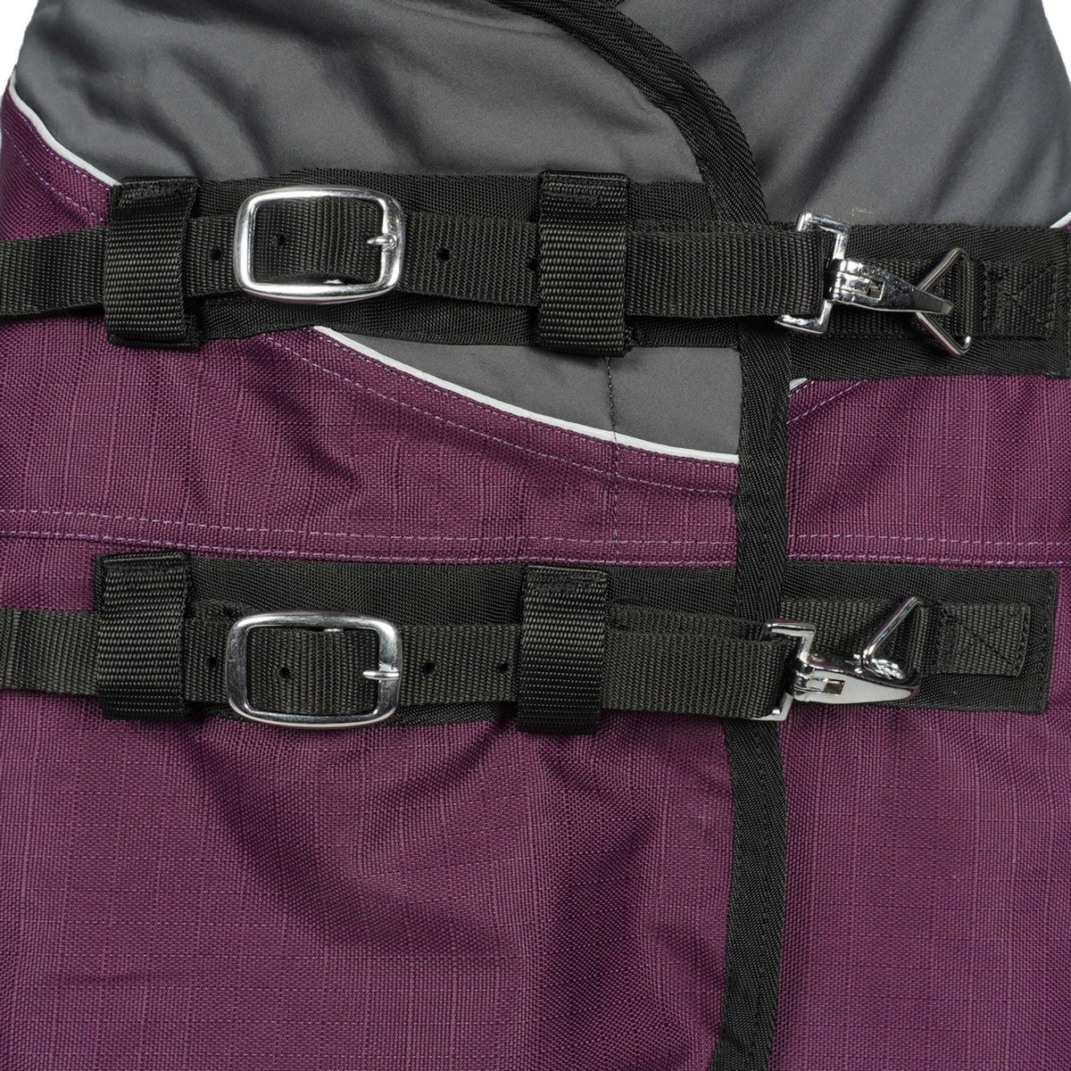 HKM Tappeto da Esterno Liberty 1200D Vino rosso/grigio