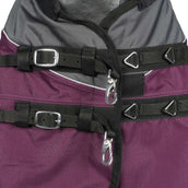 HKM Tappeto da Esterno Liberty 1200D Vino rosso/grigio