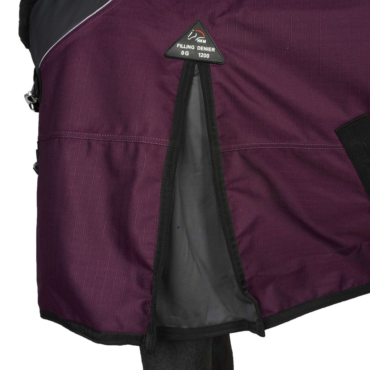 HKM Tappeto da Esterno Liberty 1200D Vino rosso/grigio