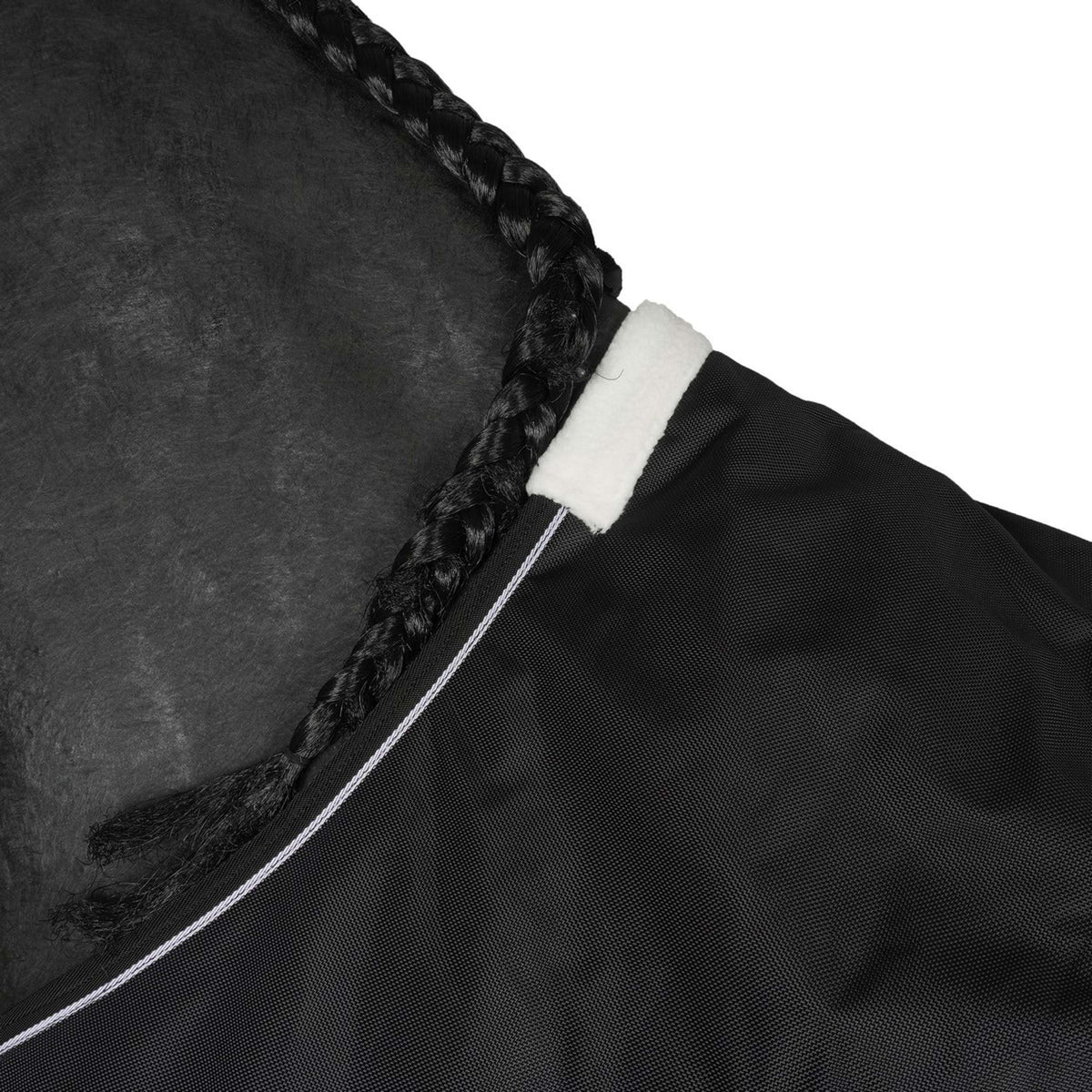 HKM Tappeto da Esterno Premium 1680D Nero