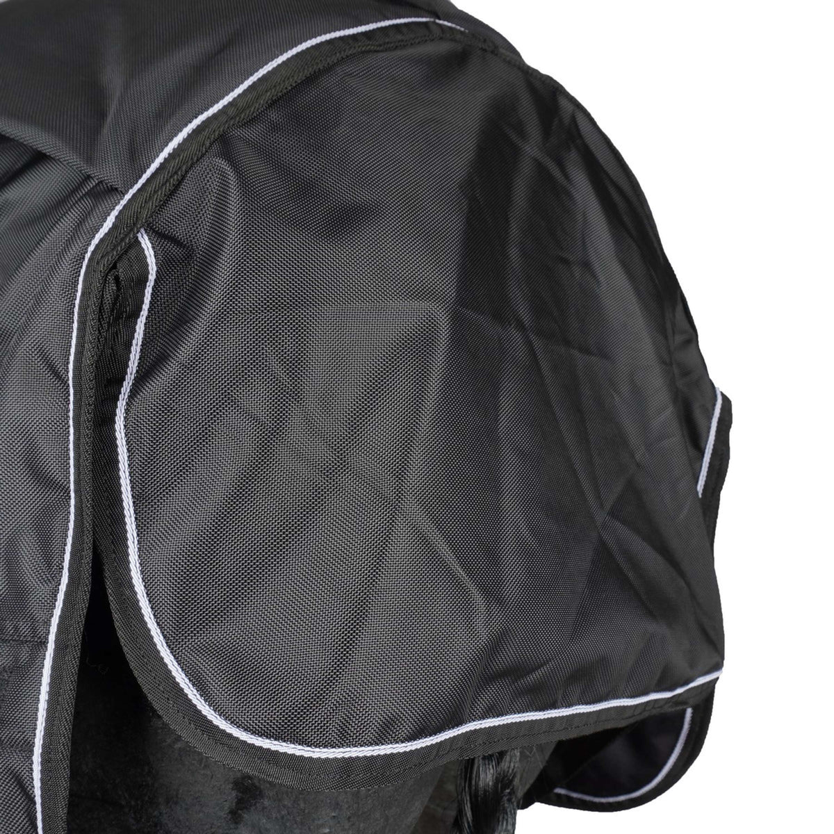 HKM Tappeto da Esterno Premium 1680D Nero