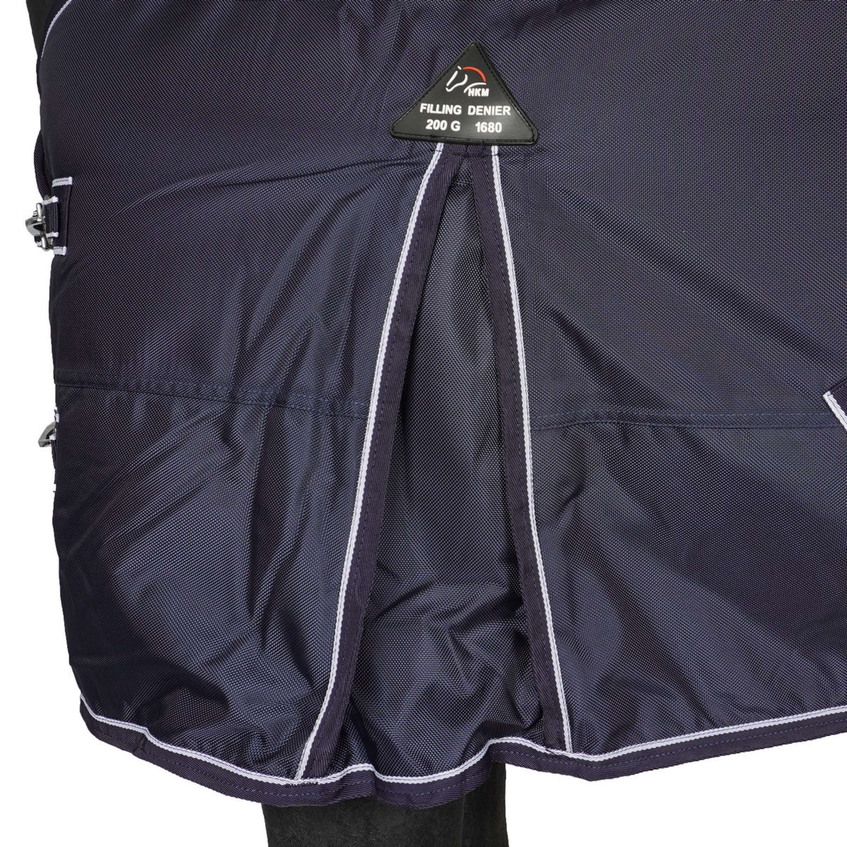 HKM Tappeto da Esterno Premium 1680D Blu scuro