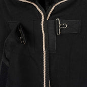 Waldhausen Coperta in Pile Modern Nero/Oro rosa