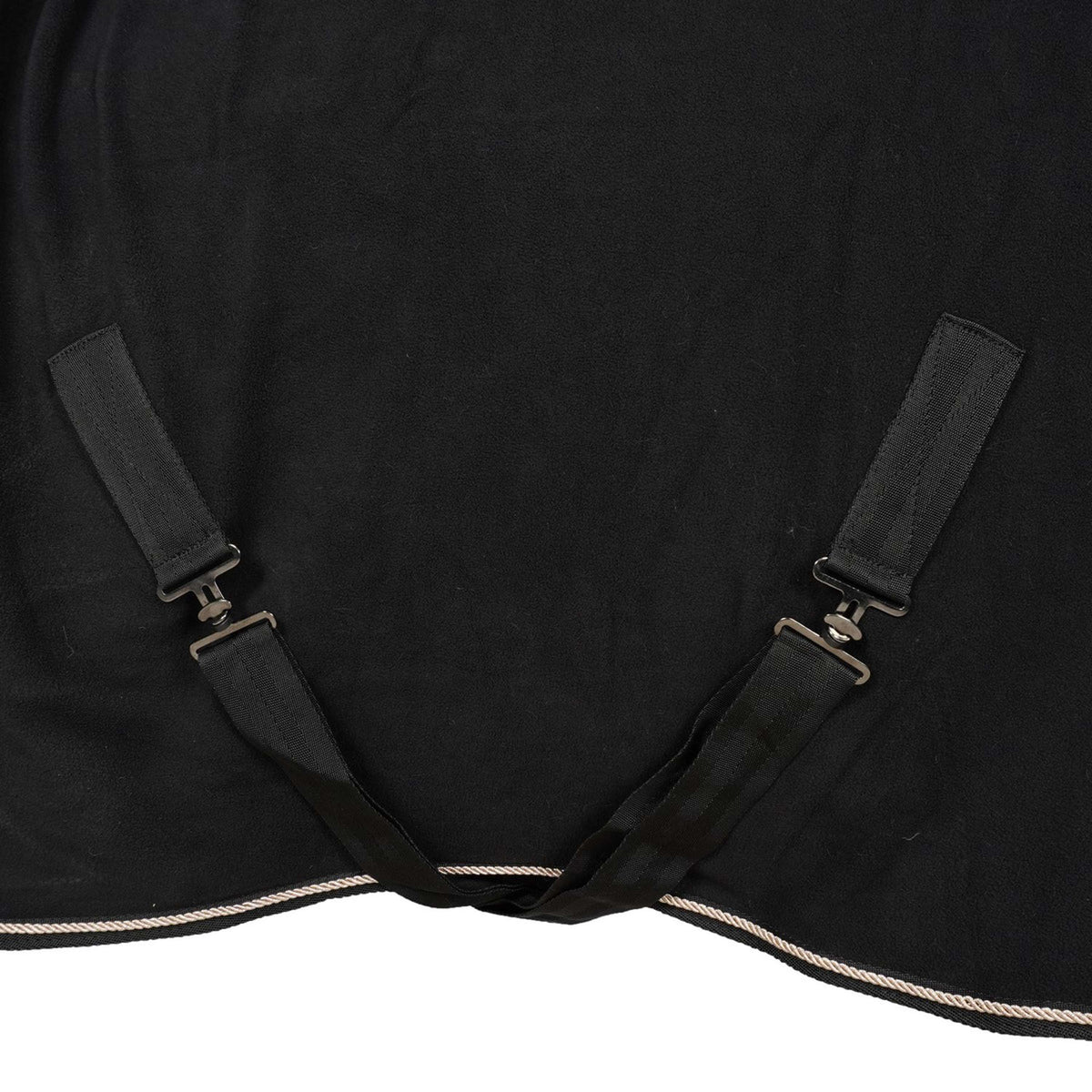 Waldhausen Coperta in Pile Modern Nero/Oro rosa