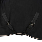 Waldhausen Coperta in Pile Modern Nero/Oro rosa