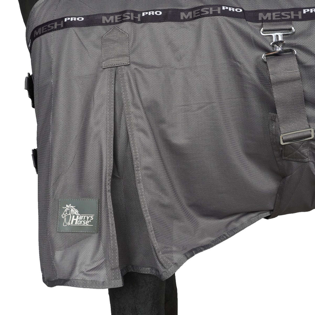 Harry's Horse Coperta Antimosche Mesh Pro Belly Grigio