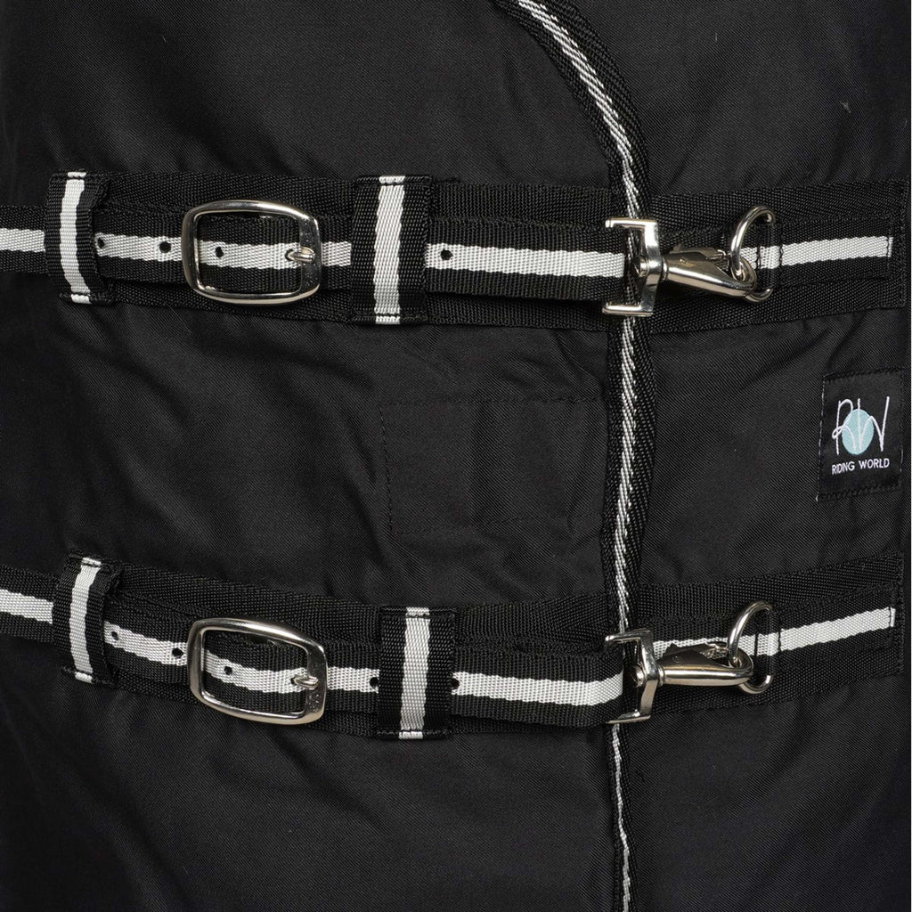 Riding World Coperta Estiva Brillante Nero