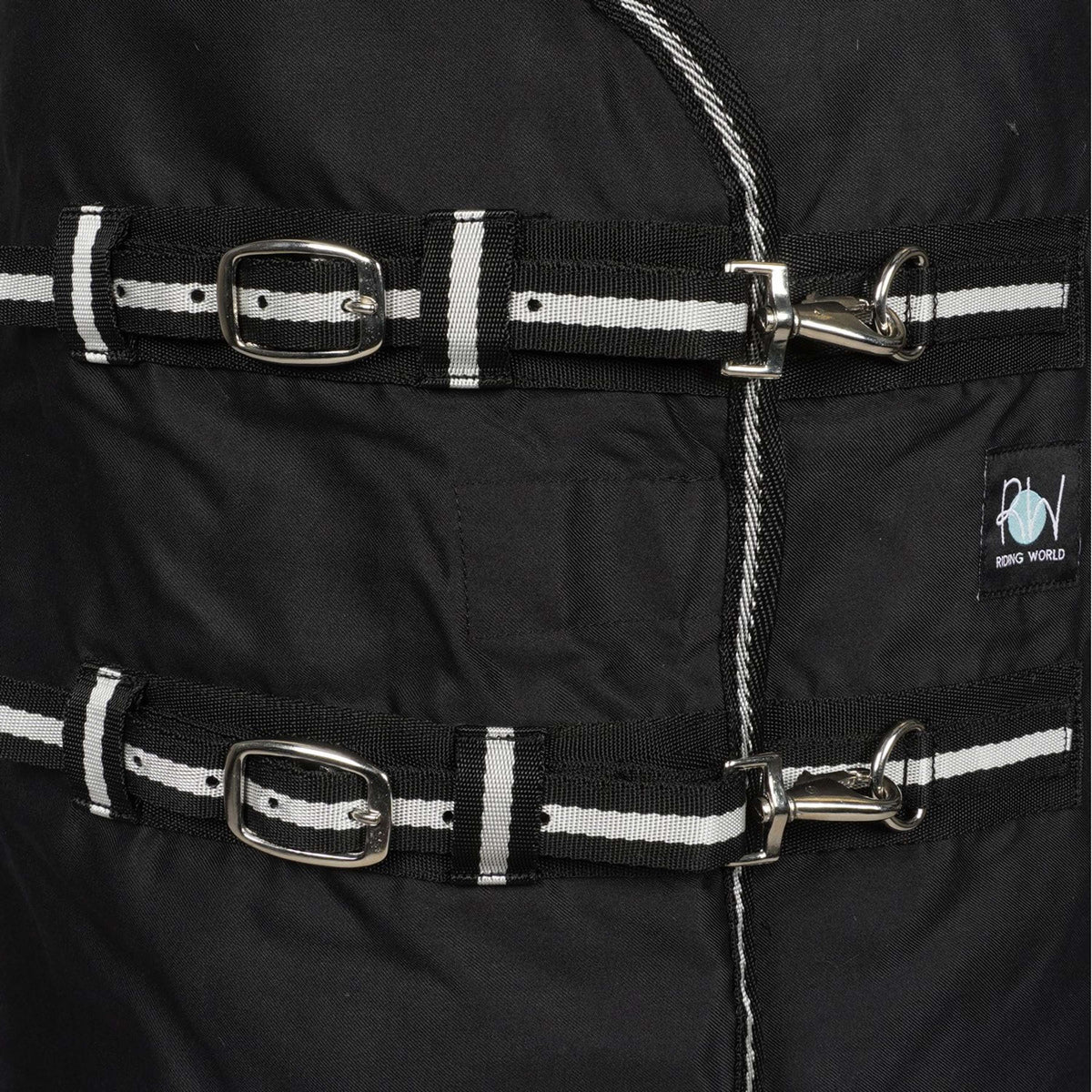 Riding World Coperta Estiva Brillante Nero