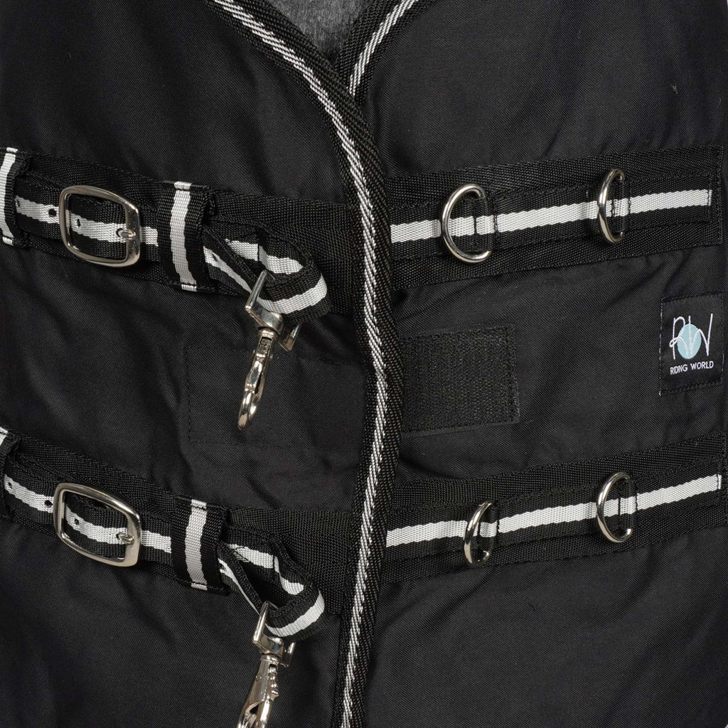 Riding World Coperta Estiva Brillante Nero